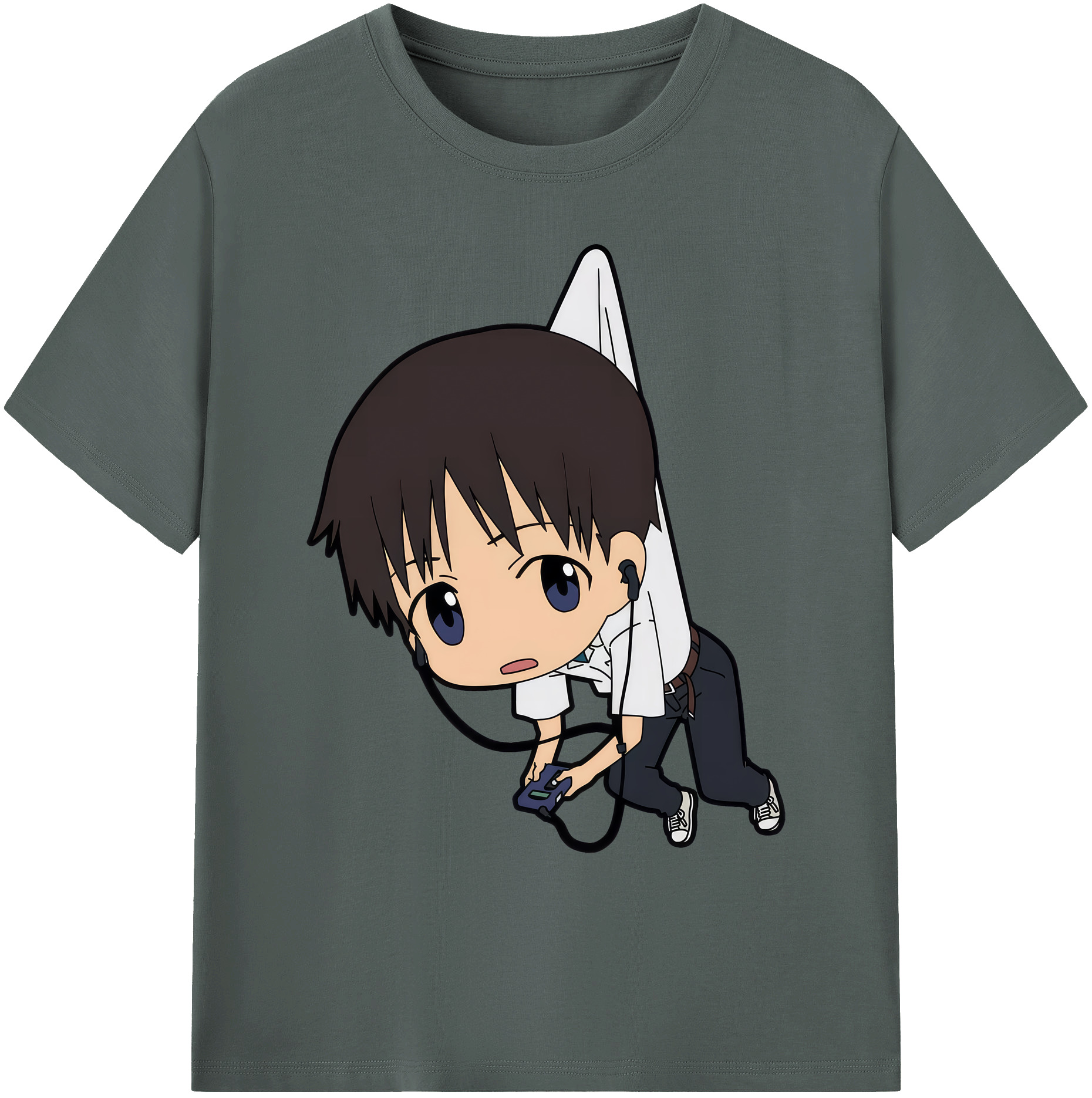 （画像用） EVA 新世紀エヴァンゲリオン 綿100％ メンズ半袖Tシャツ｜肌触りやわらか＆通気性
